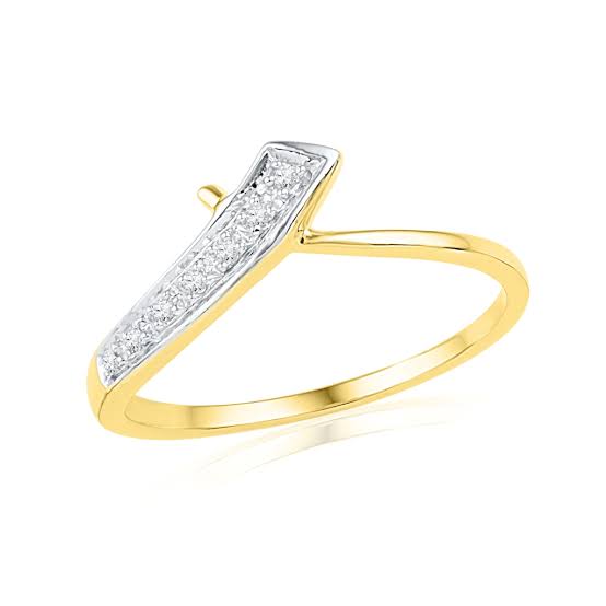 Girl Diamond Finger Ring