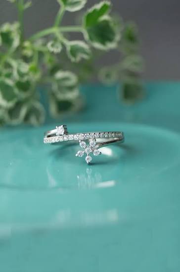 Mannash|Floral Bloom Sterling Silver Ring