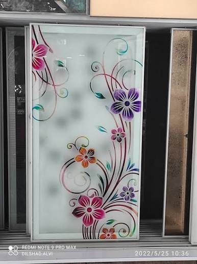 Stained Window Printed Designer Glass 5 To 10 Mm in Coimbatore