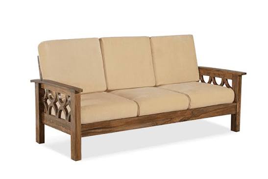Criss Sofa Set – Solid Wood Furniture