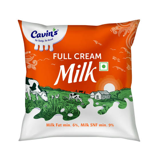 Cavin’s Full Cream Fresh Milk Pouch 500 ml