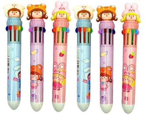 10 In 1 Pens For Kids Ball Pen Set For School