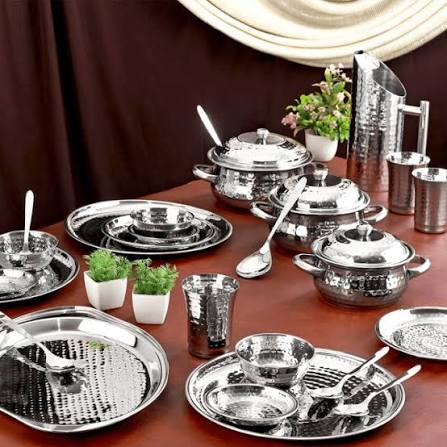 Premium Stainless Steel Dinner