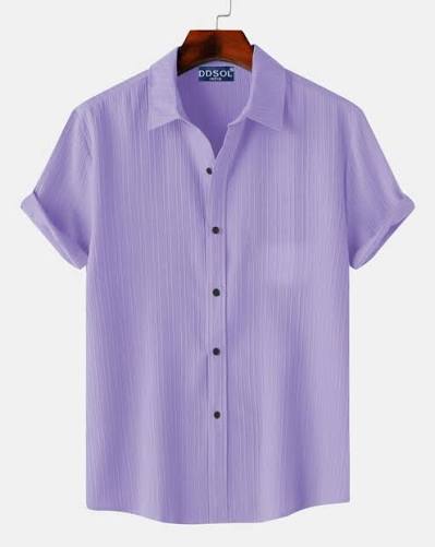 Men’s Lavender Pinstripe Shirt