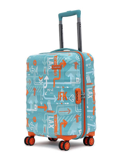JFK Teal Blue Cabin Trolley