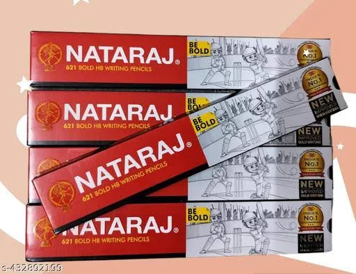 Nataraj 621 Bold HB Writing Pencil