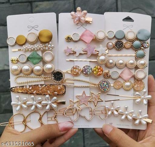 Decorative Hair Clip Set