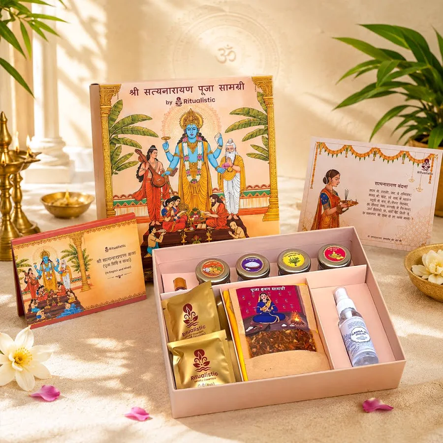 Satyanarayan Puja Monthly Samagri Box