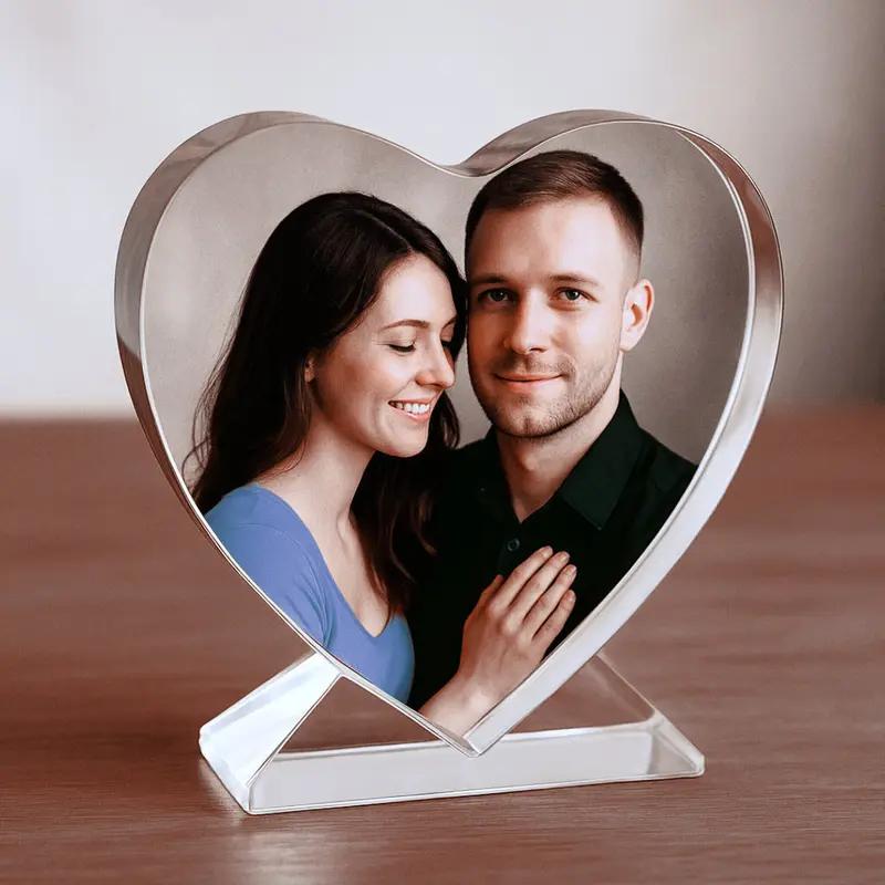 Heart-Shaped Photo Frame