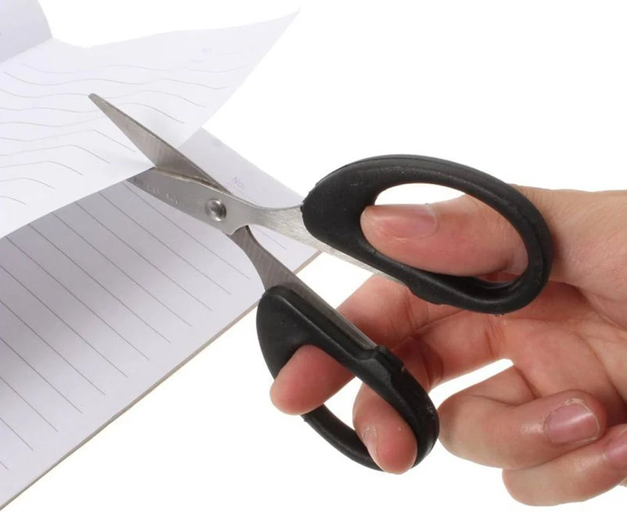 Stainless Steel Scissors – 160mm Ergonomic Grip