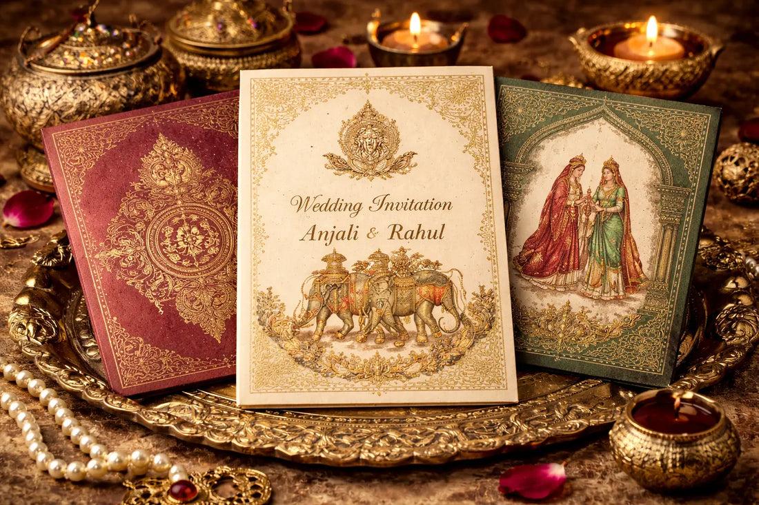 Traditional Wedding Invitation Card