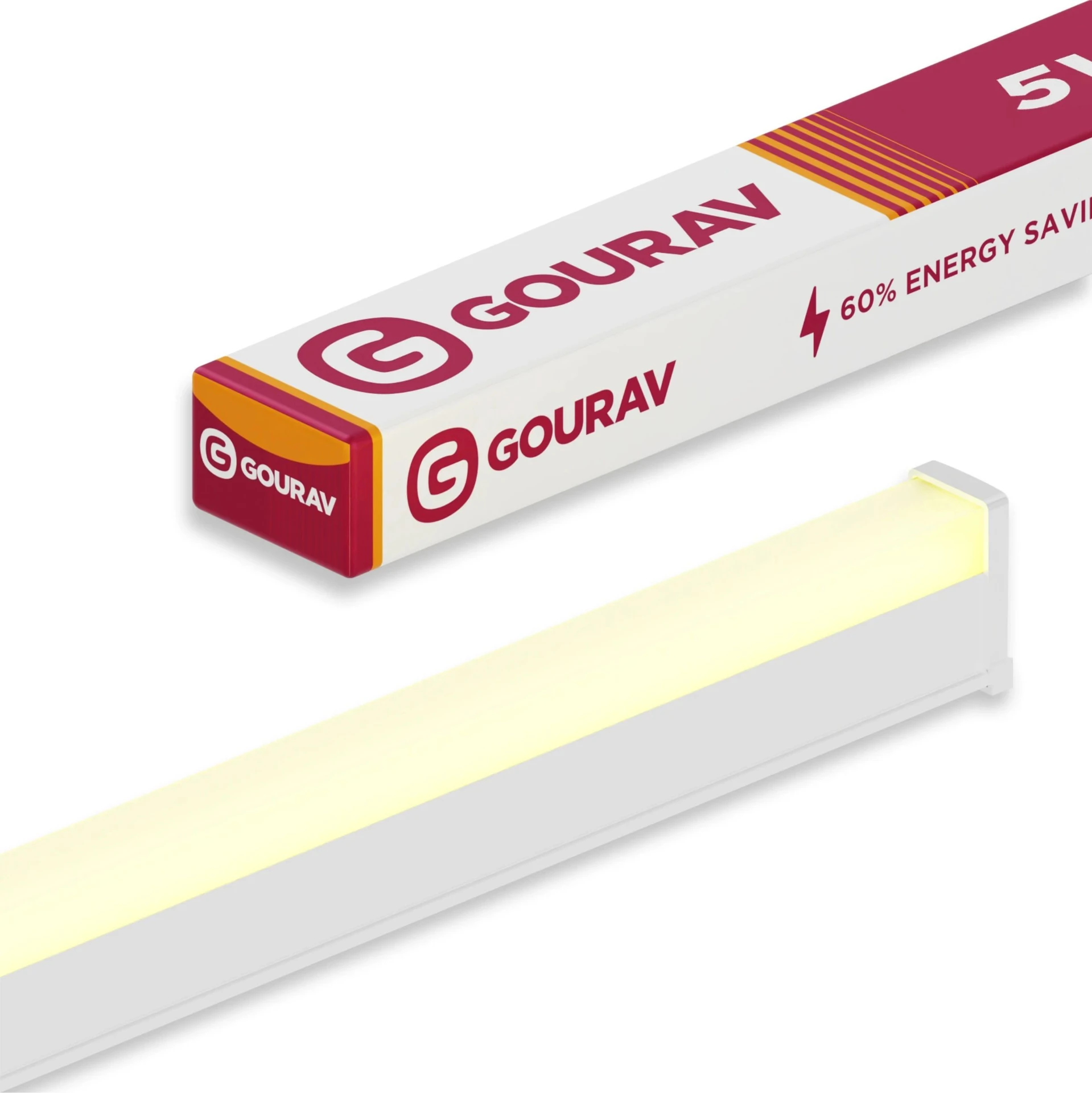 GOURAV 1 Feet Lotus Tube Compact