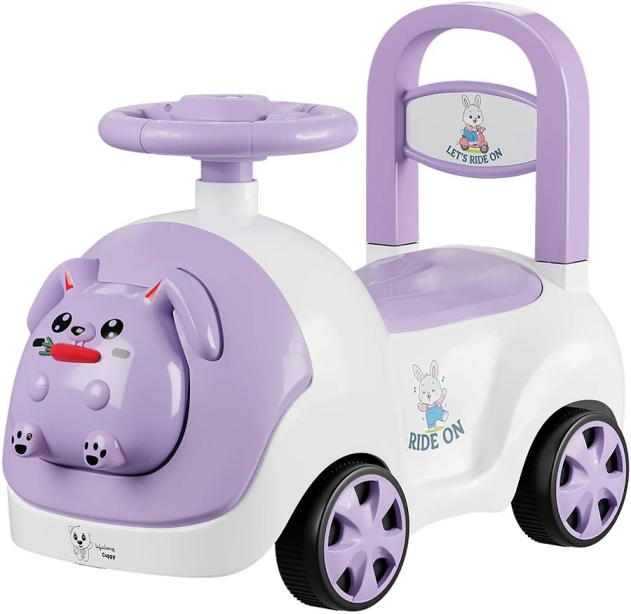 Lifelong Cuppy Bunny Push Ride-On Toy Car