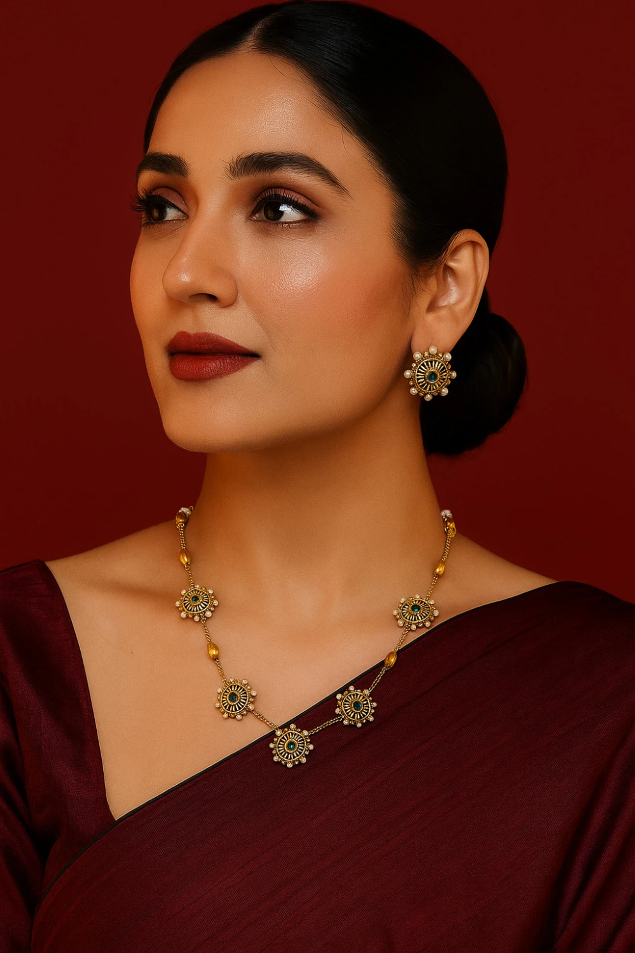 Gold Jewel Set