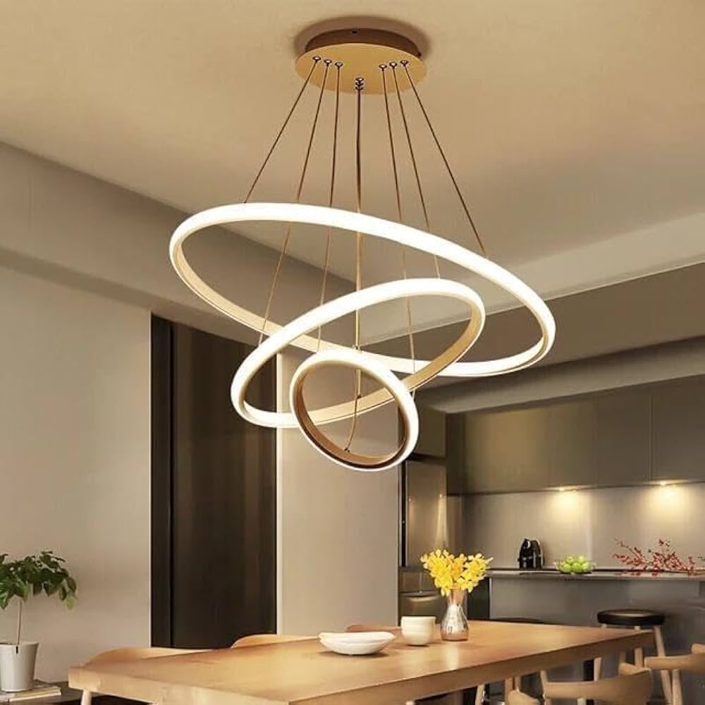 Modern LED Spiral Chandelier light