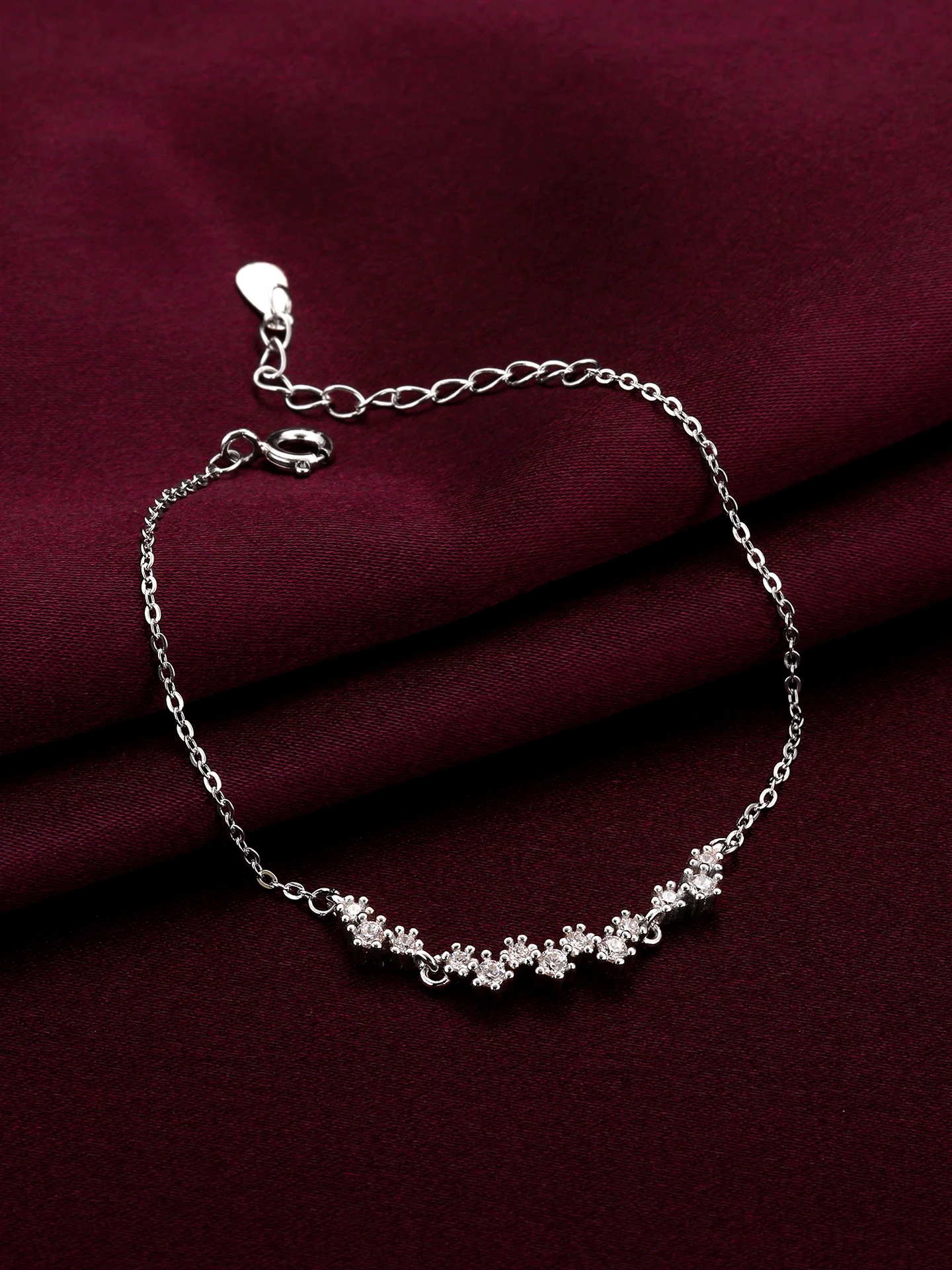 Rhodium Bracelet