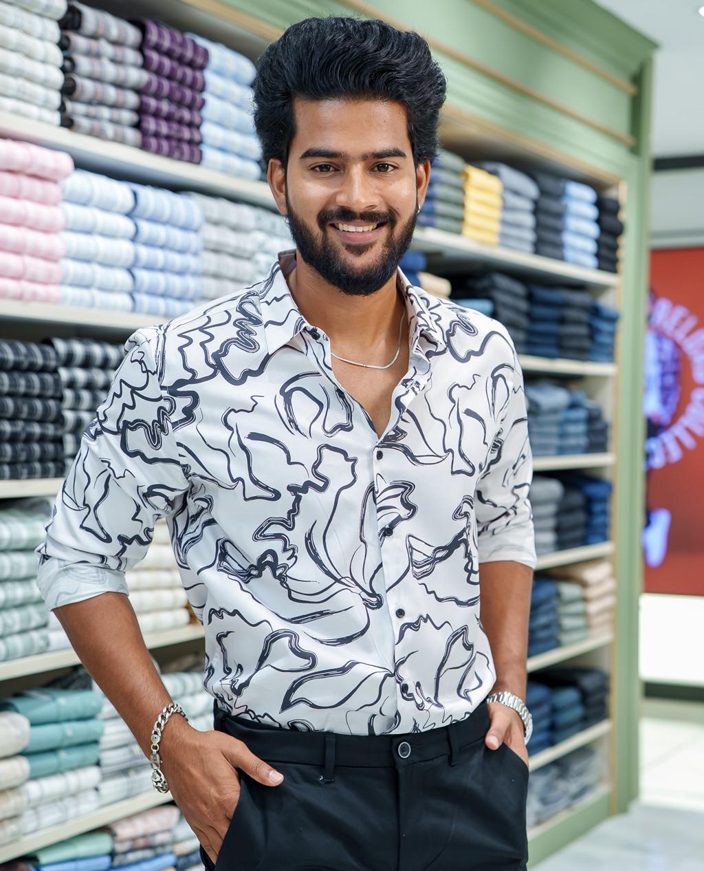 Men’s Printed Casual Shirt