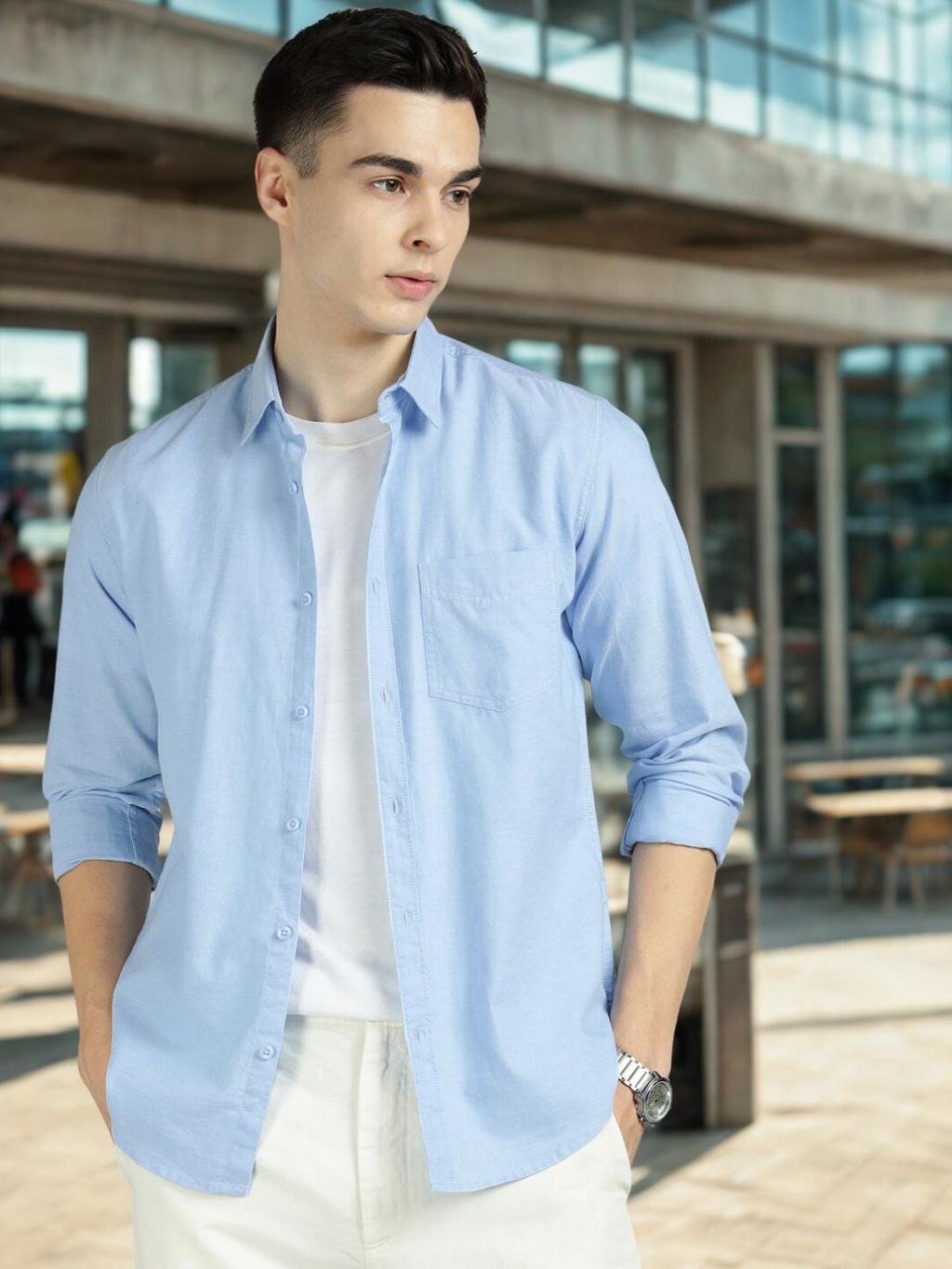 Men’s Cotton Casual Shirt