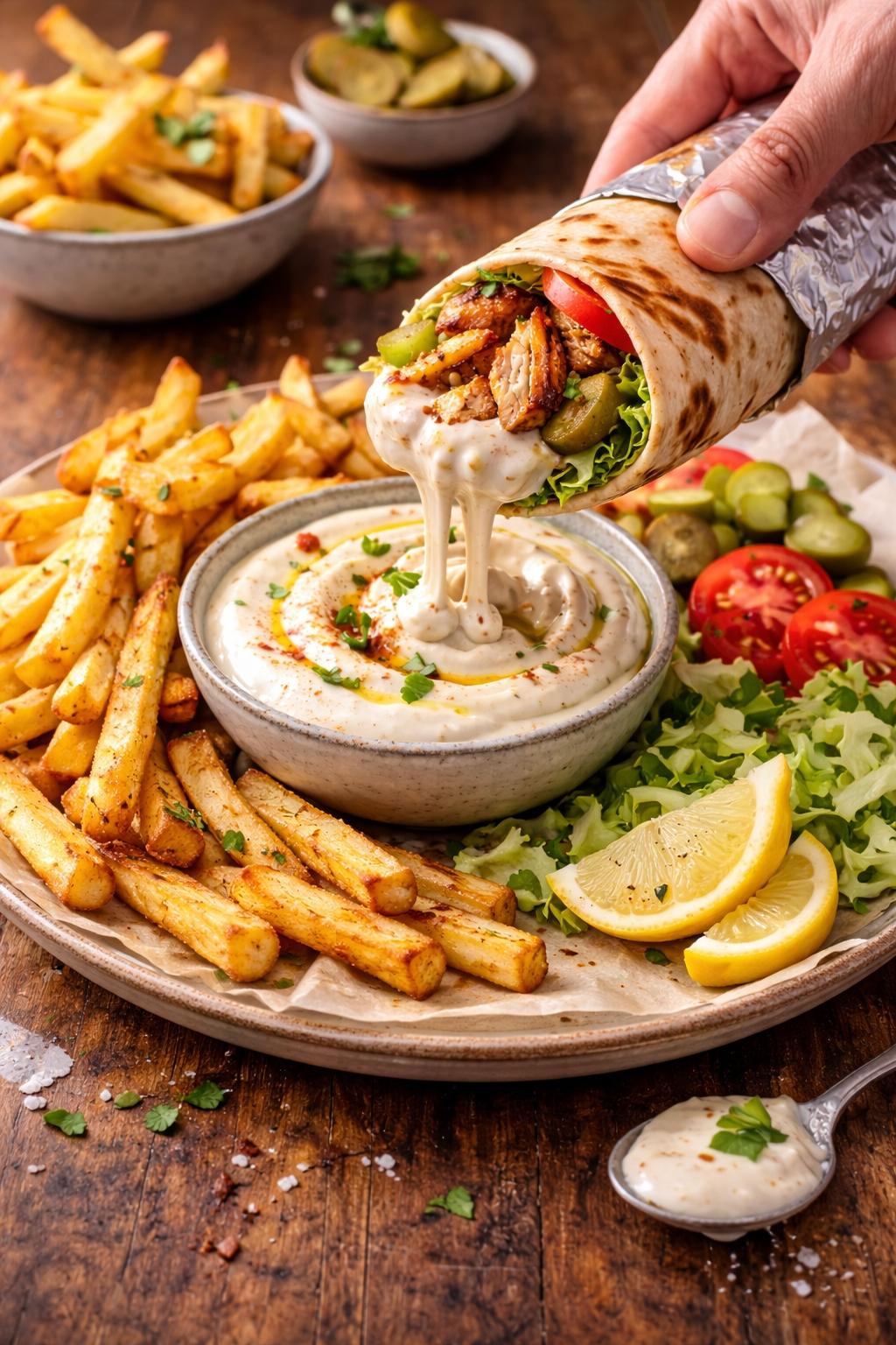 Chicken Shawarma Roll