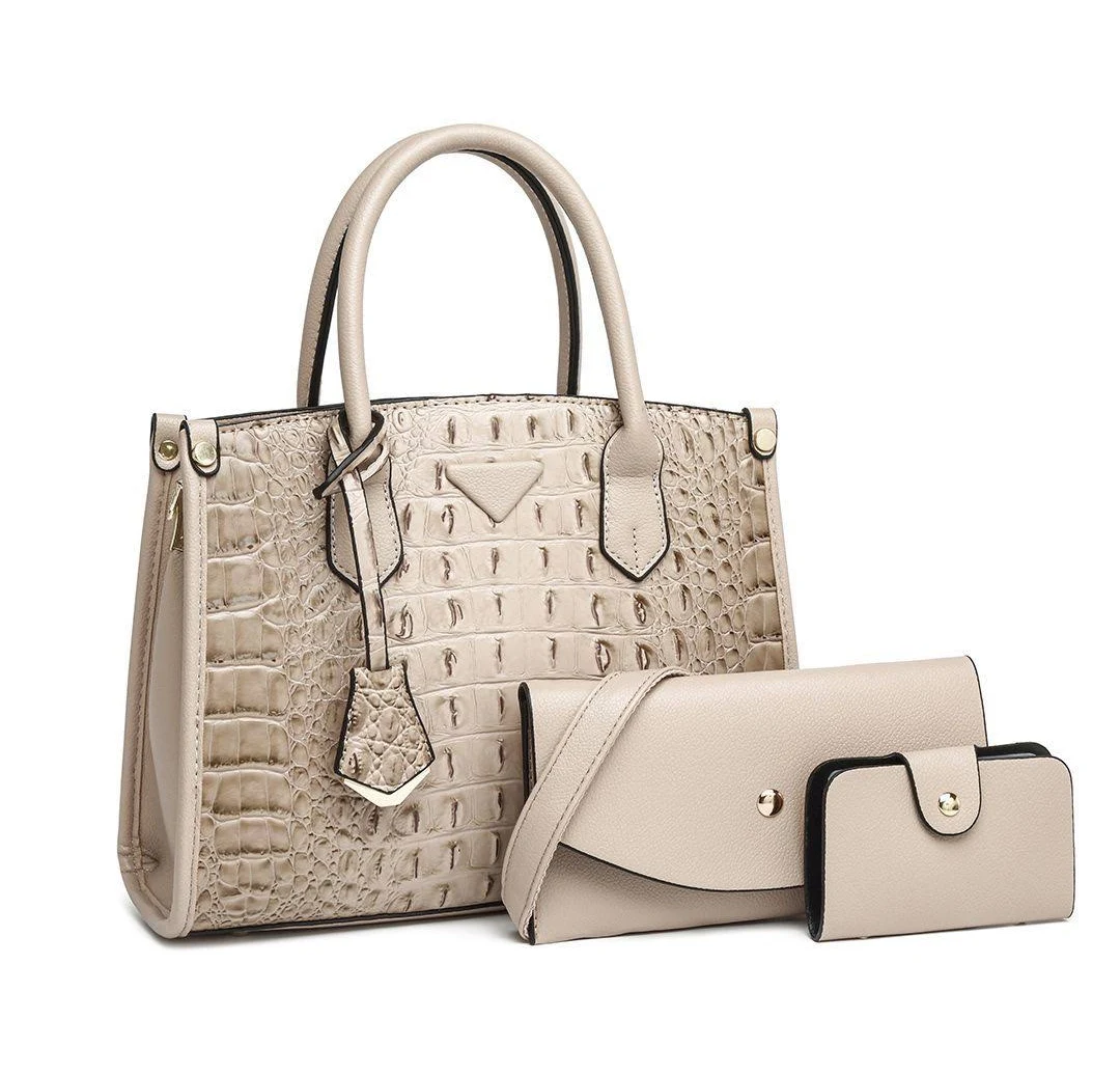 Rave Textured PU Structured Handheld Bag