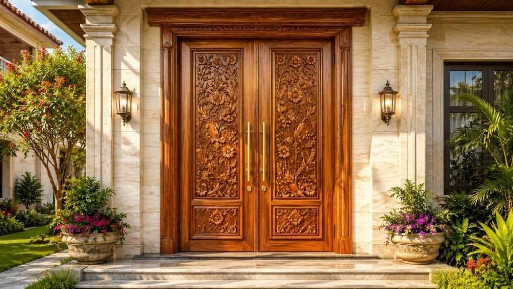 Wood Main Door