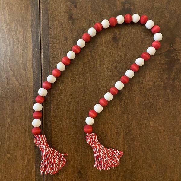 Artificial Pearl Bead Garland