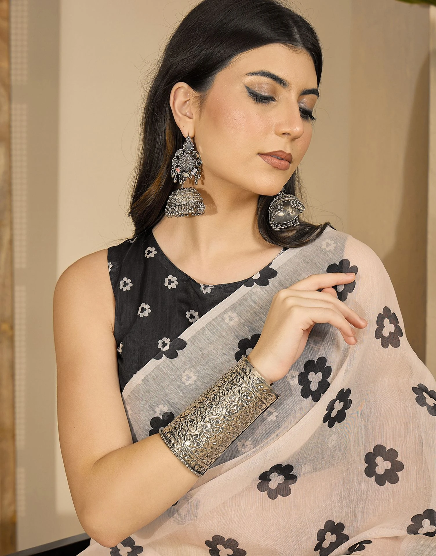 Daily Wear Linen Saree