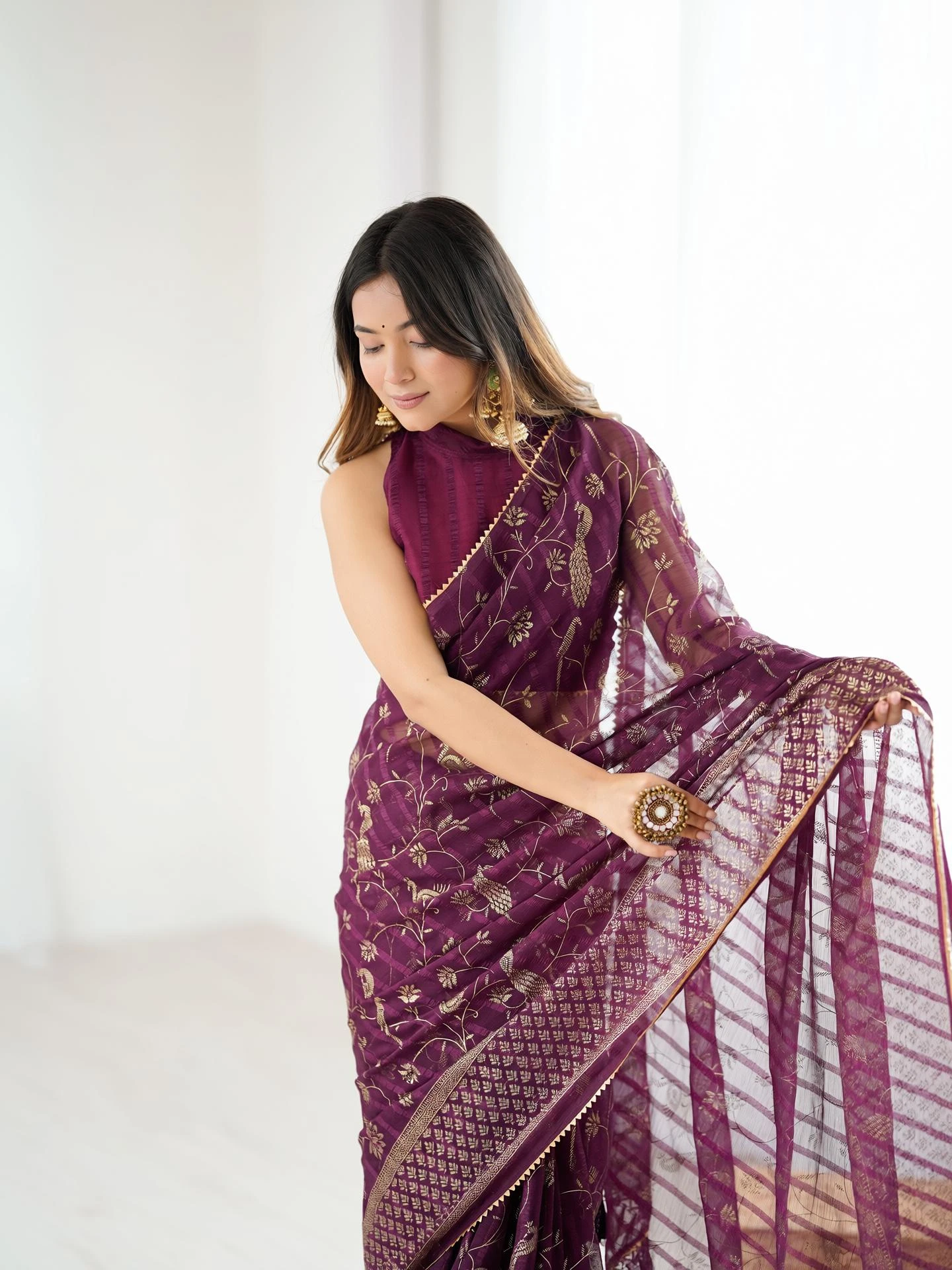 Georgette Saree