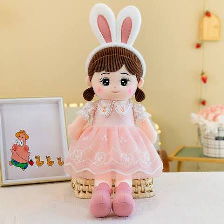 An Teddy Cute Sine Princess Doll Soft Plush Stuffed Toys Doll