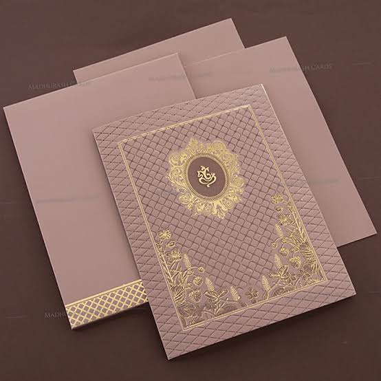 Latest Hindu Wedding Card