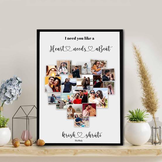 Heart Collage Frame