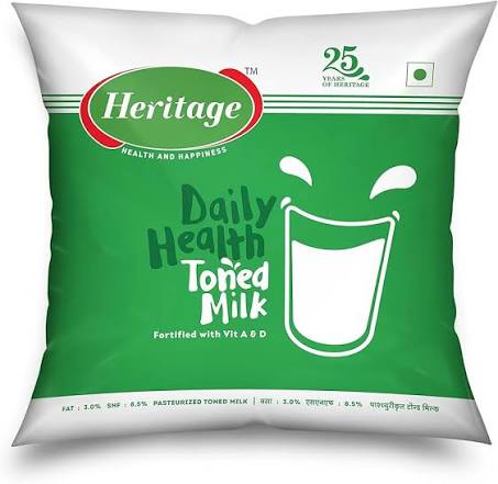 Heritage Toned Fresh Milk