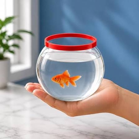 Petzlifeworld Mini Acrylic Fish Bow