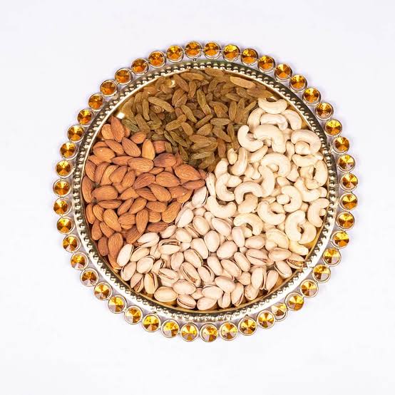 Royal Dry Fruit Thali – LMB Sweets