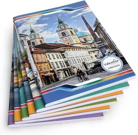 long notebook 200 pages
