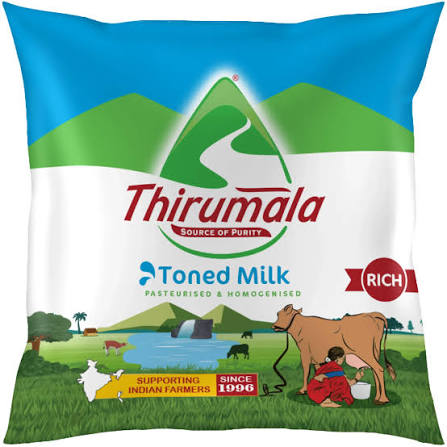 Thirumala Toned Milk 500ml