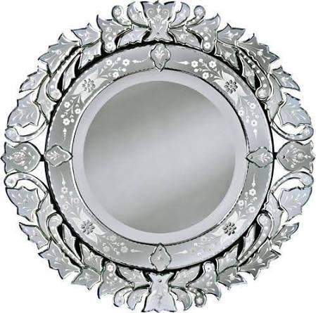 Vintage Italian Sun Mirror