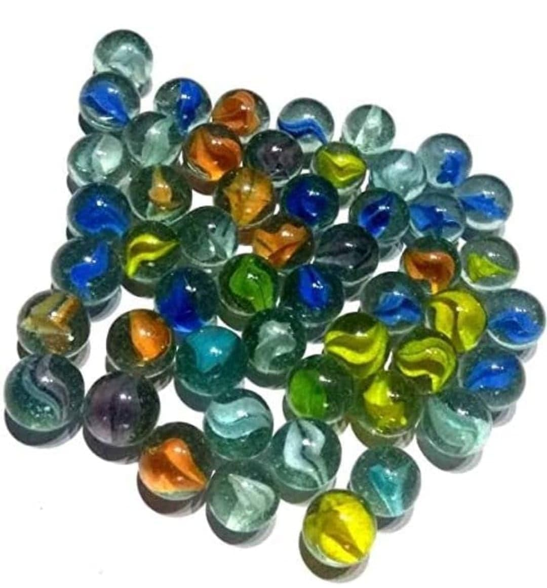 Glass Marbles Set (Multiple Pack Sizes