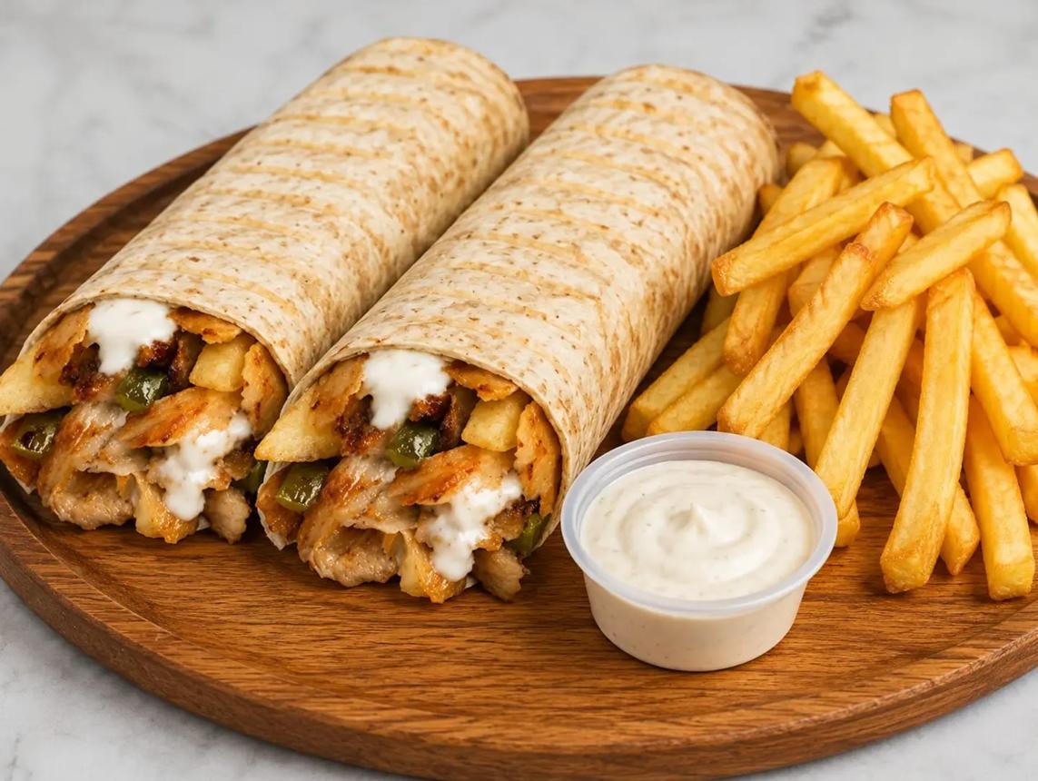 Chicken Shawarma Roll