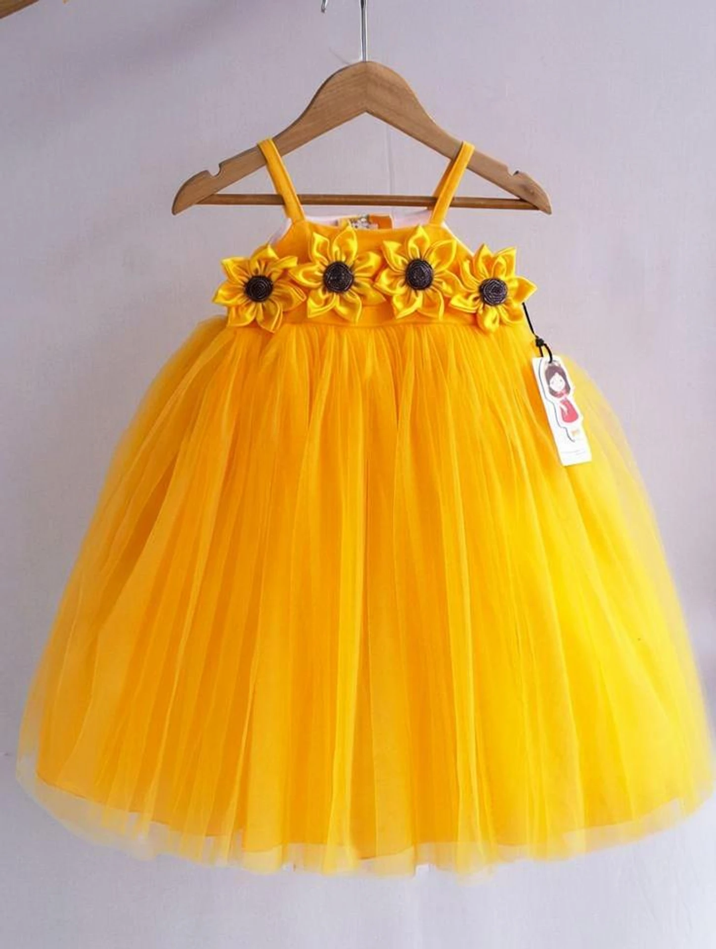 Girls Midi/Knee Length Dress