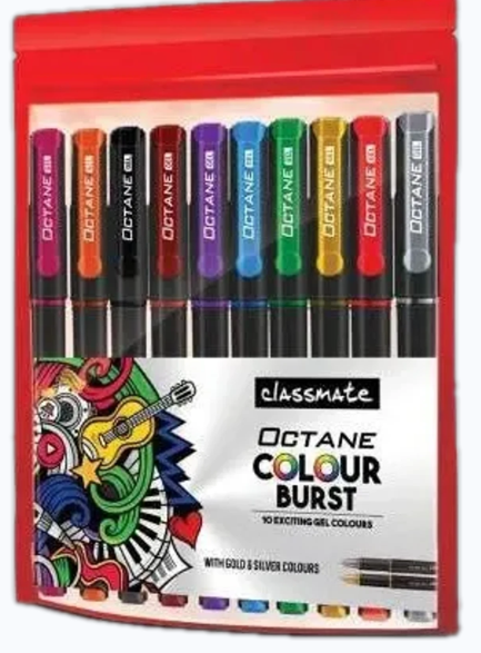 Classmate OCTANE COLOUR BURST GEL PEN