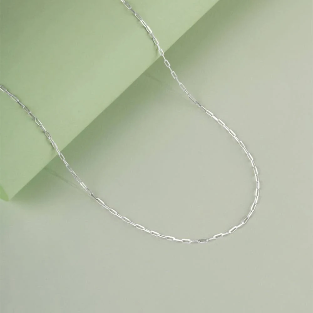 Bold Sleek Silver Chain