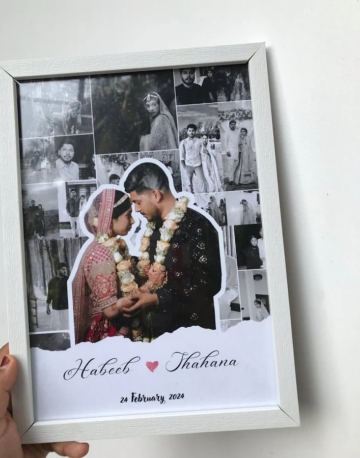 Shree Craft Wood Wall Photo Frame