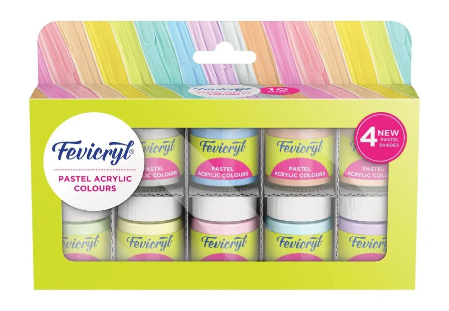 Fevicryl Pastel Acrylic Colours