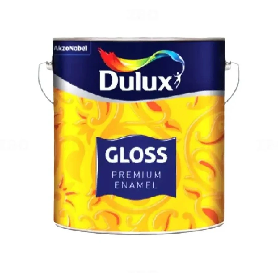 Dulux Paints Gloss Premium 1 L DA Grey Enamel-Color