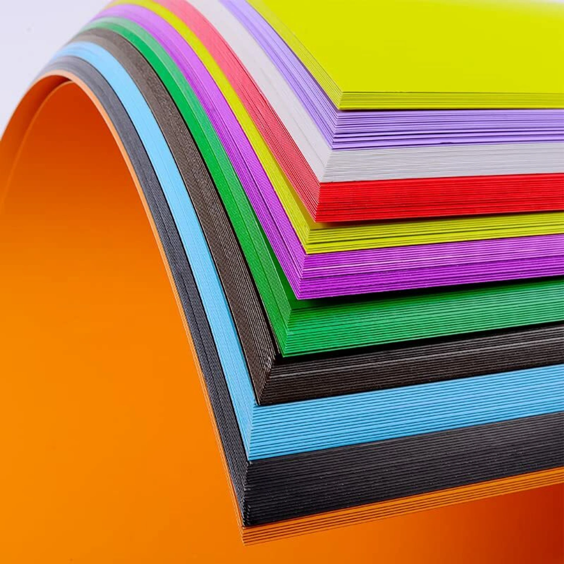 Eclet 100 pcs A4 Size Color Sheets