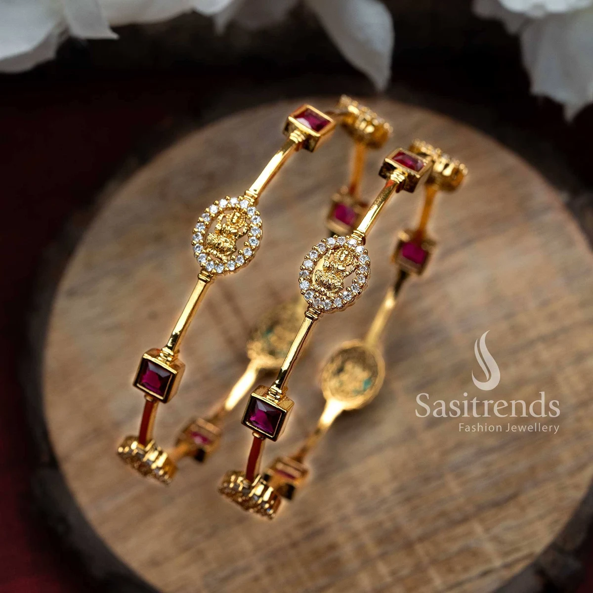 Sasitrends Exquisite Traditional Lakshmi Bangles