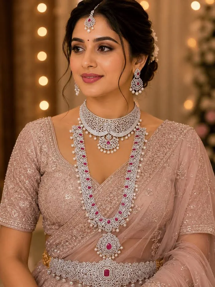 Premium Bridal Jewellery Set on Rent