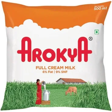 Arokya Full Cream Fresh Milk 500 ml