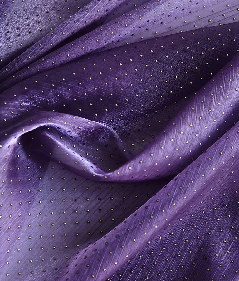 Earl Fashion Fabric Purple / Meterage